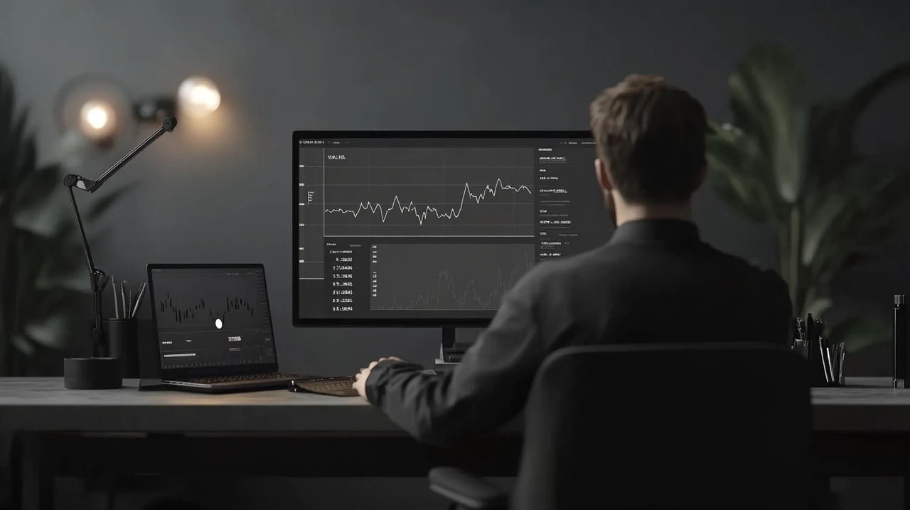 퇴직연금 투자전략을 위해 미국과 국내 월배당 ETF를 수익률과 환율, 분배금 측면에서 비교하여 분석하는 전문가의 신뢰감 있는 접근입니다.