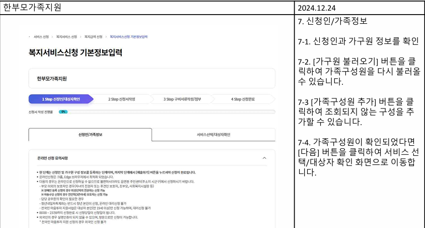 신청 기본정보입력