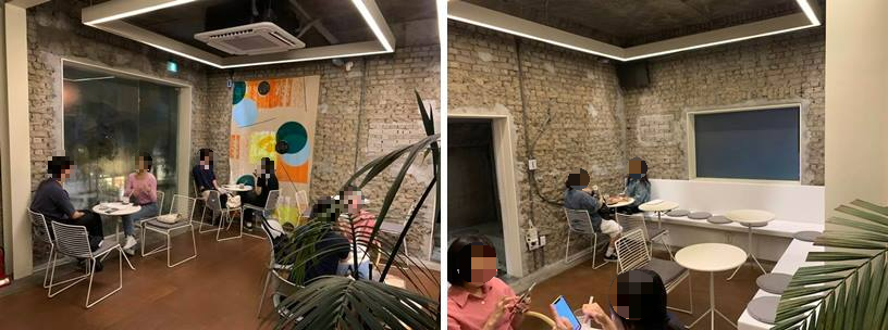 2층의 내부 모습