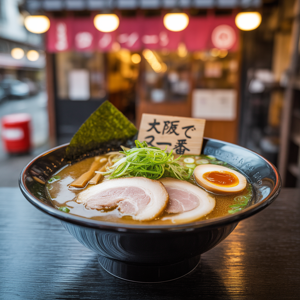 오사카에서 꼭 가야 할 라멘 맛집