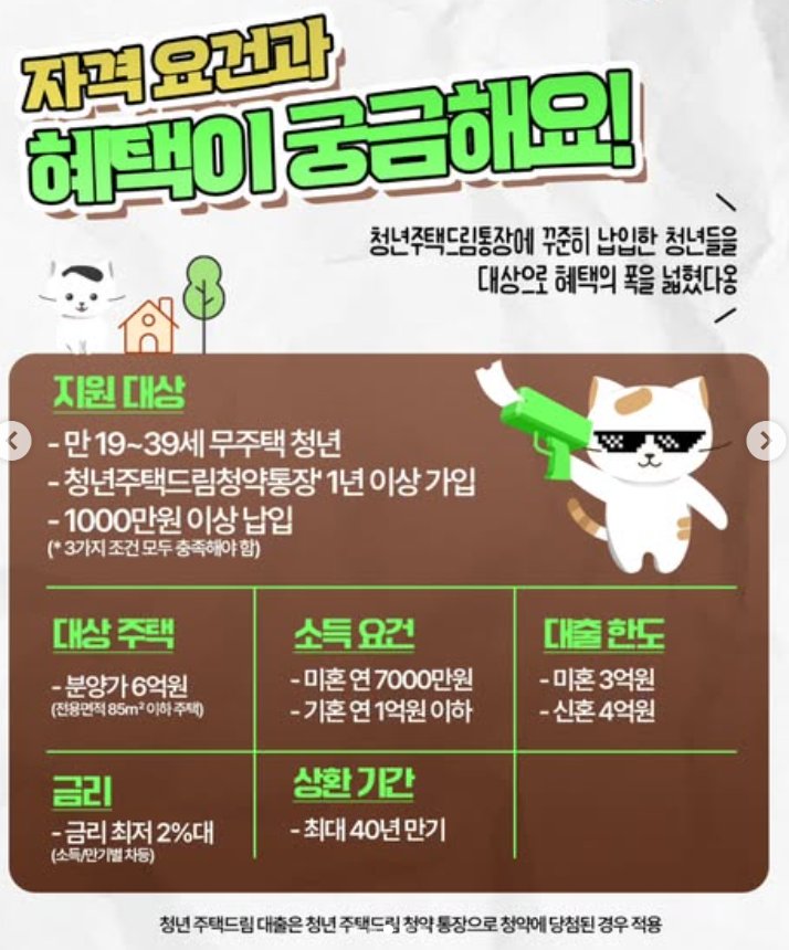 청약 당첨 시 주택도시기금 대출 연계 혜택 요약 이미지