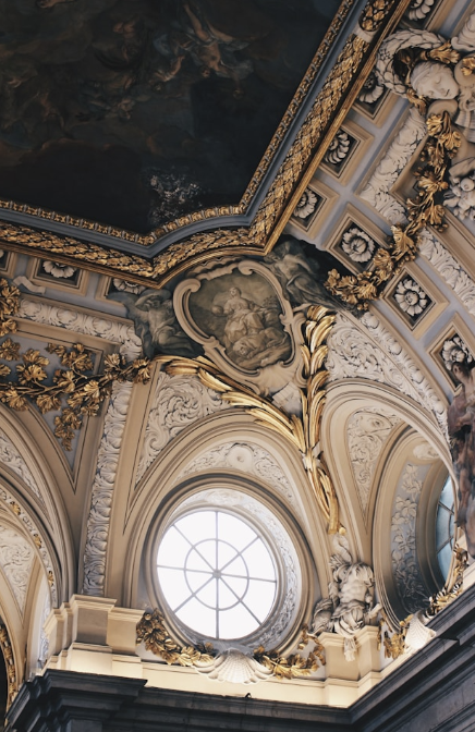 로코코 스타일의 장식 사진