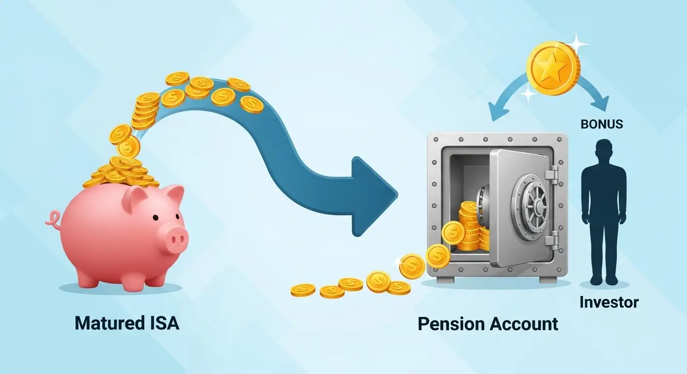 ISA 만기 자금을 연금계좌로 이체하여 추가 세액공제 혜택을 받는 절세 전략