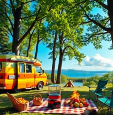 캠핑카여행그림
