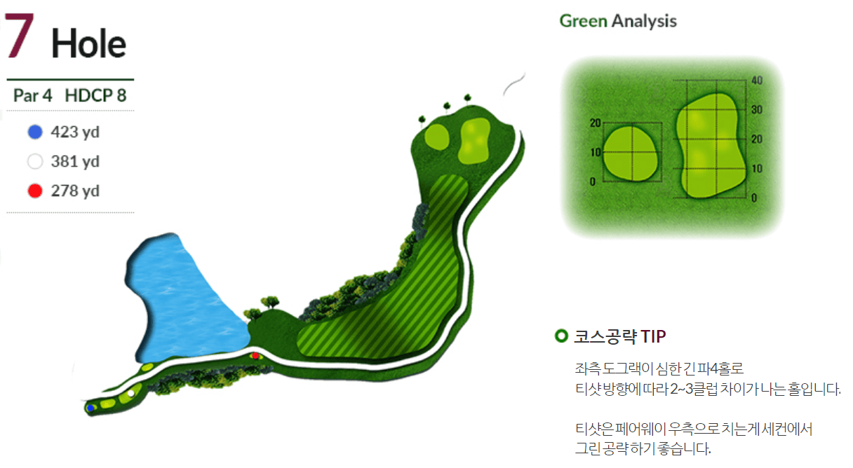 캐슬파인 골프클럽 레이크(LAKE) 코스 07
