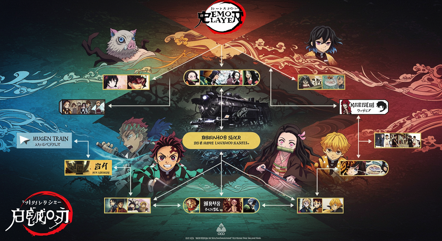 “귀멸의 칼날 시청 순서, 2025 최신 가이드 한 장으로 끝!”