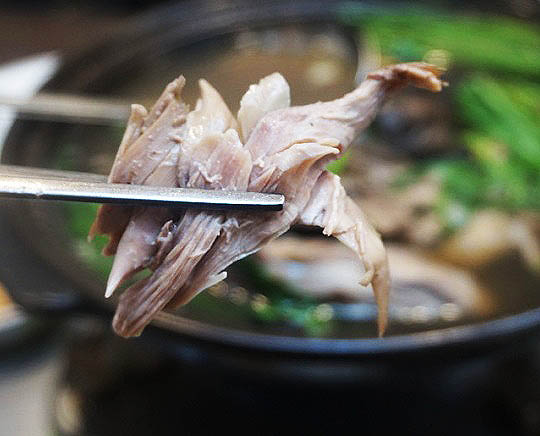 대학로 오리 백숙집 '또오리'