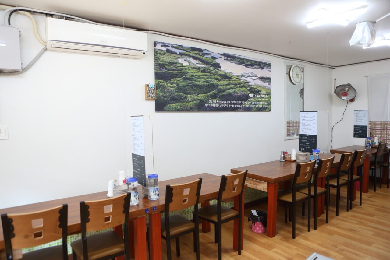 생방송투데이 해초 보말칼국수 제주시 개척식당 맛집