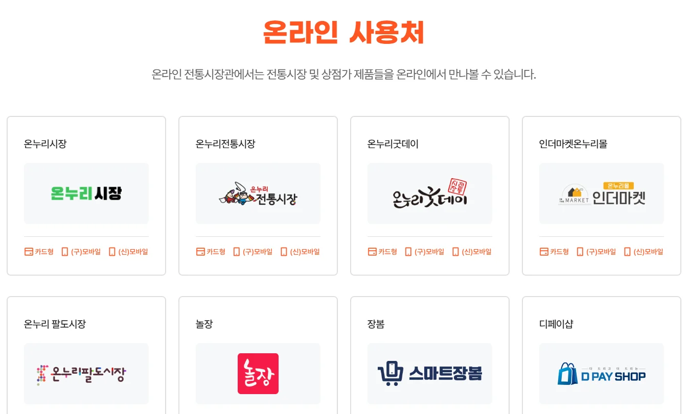 온누리상품권 15%할인