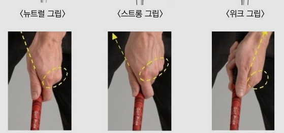 골프 그립 잡는 법 종류