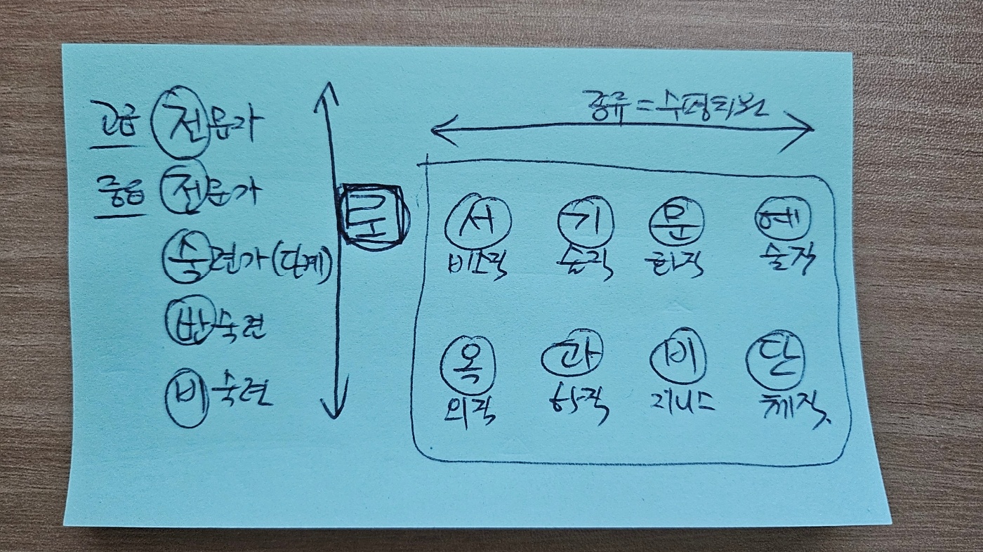 로의 5수직차원과 8수평차원