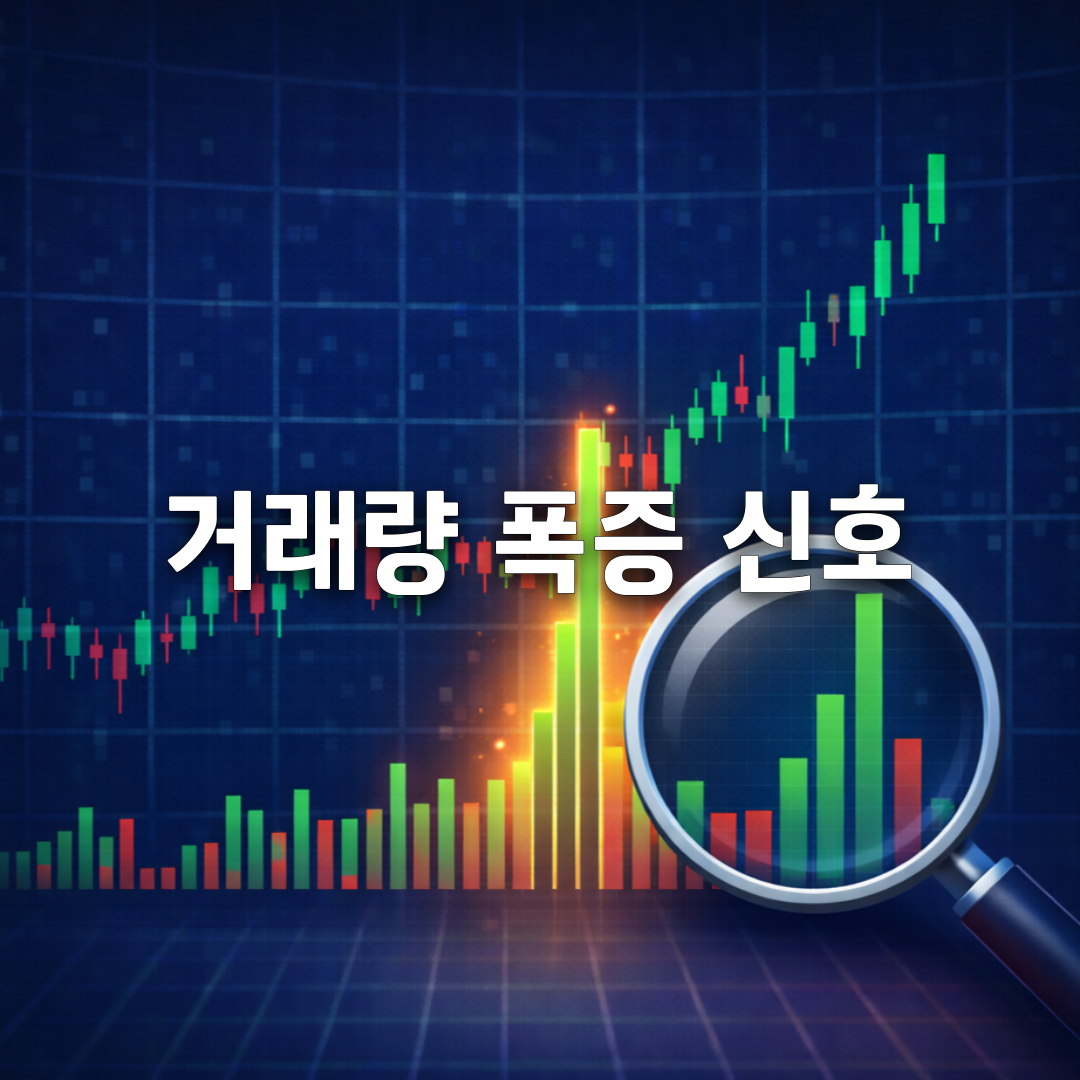 거래량 폭증 신호 의미｜급등의 시작일까, 세력의 출구일까