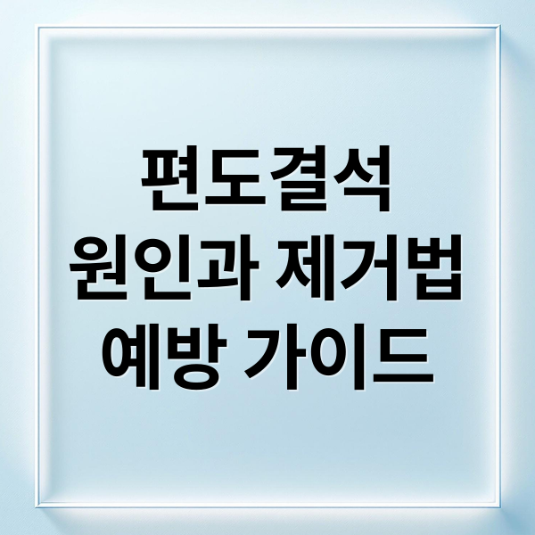 편도결석
