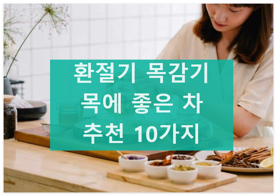 목에 좋은 차 추천