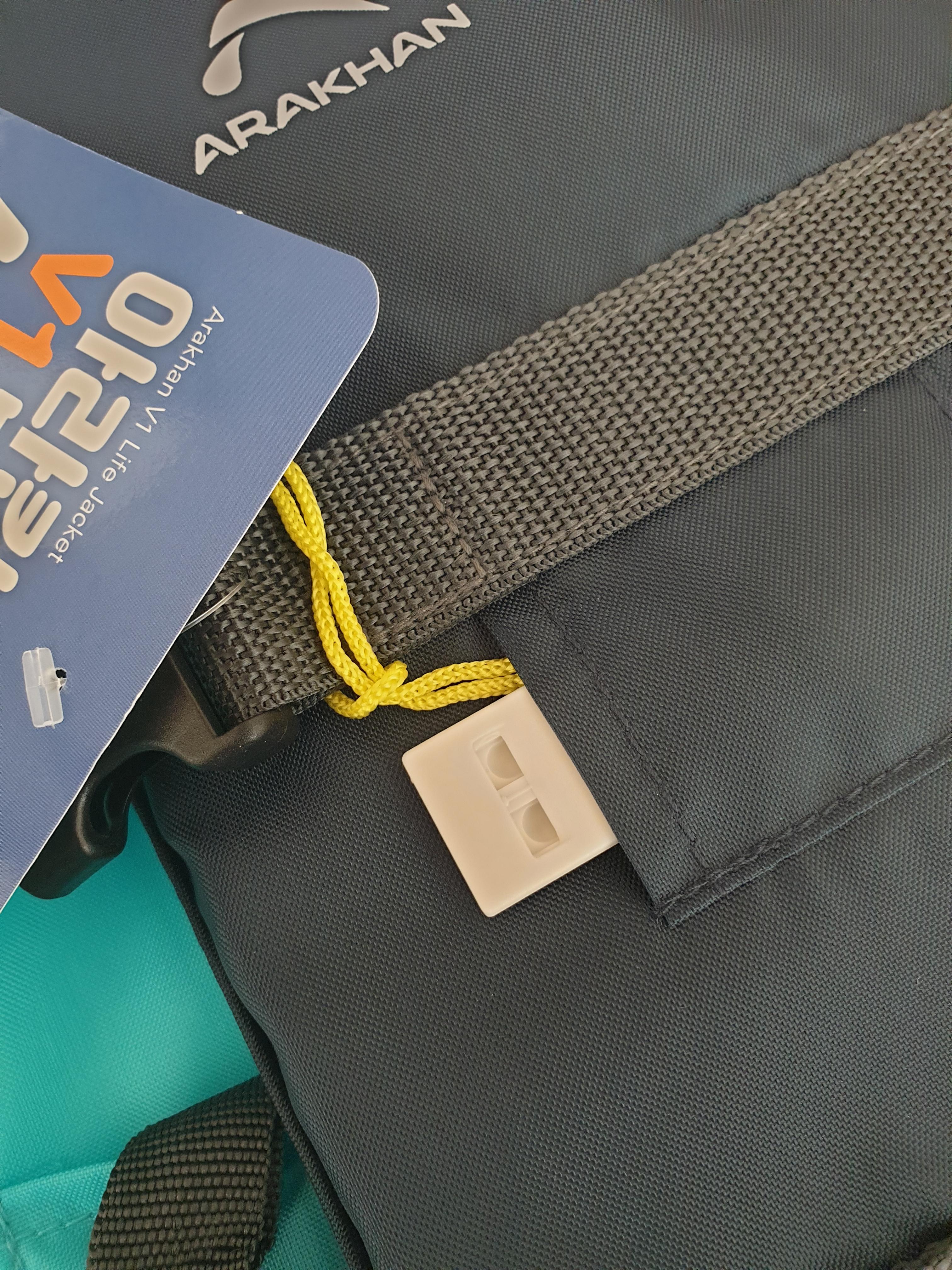 아라칸 구명조끼 설명 주머니