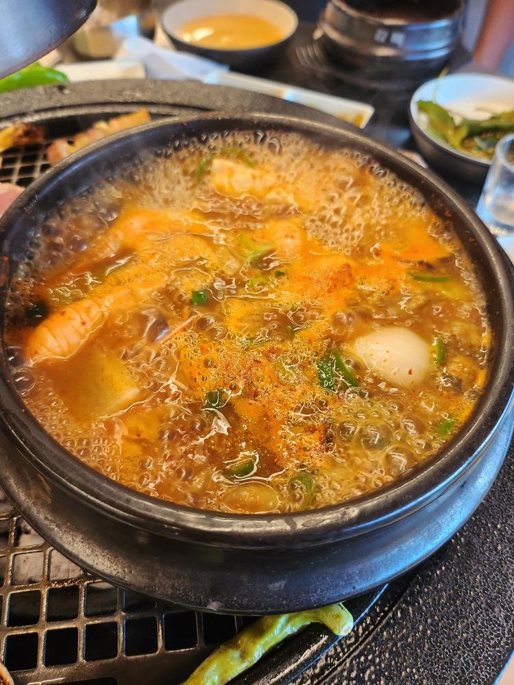딱새우 된장찌개