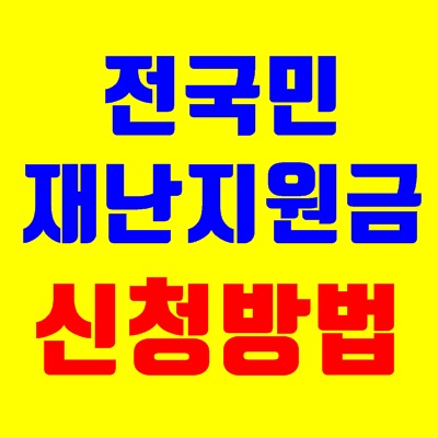 전국민 재난지원금