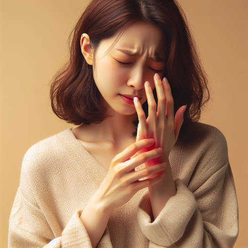 자고 일어나면 손이 뻣뻣한 이유