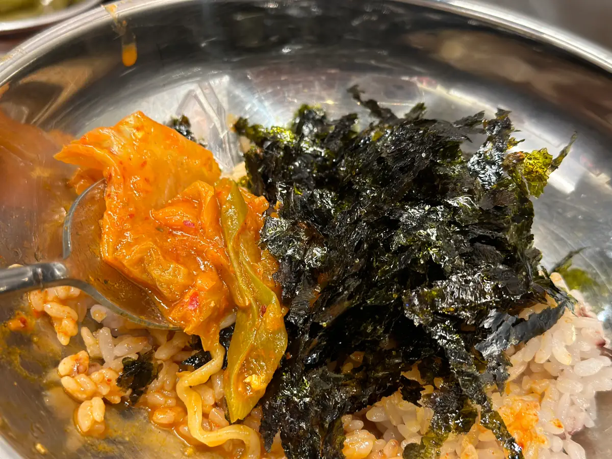 백채김치찌개