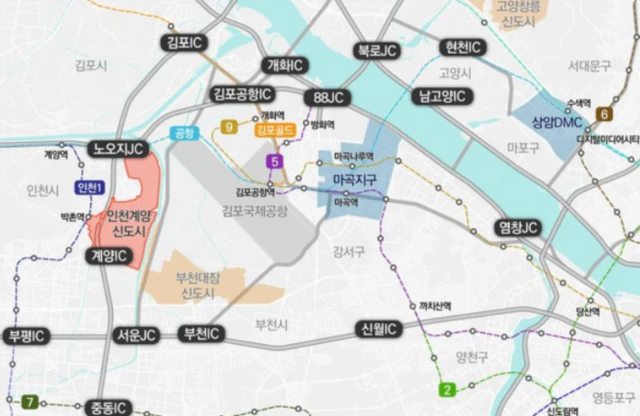 계양신도시 입지