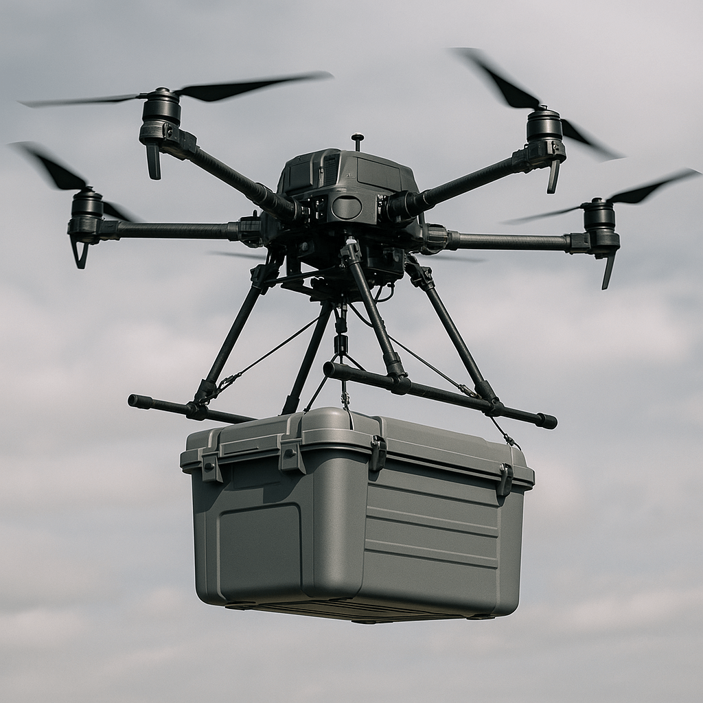 대형 드론 경량 저장 장치