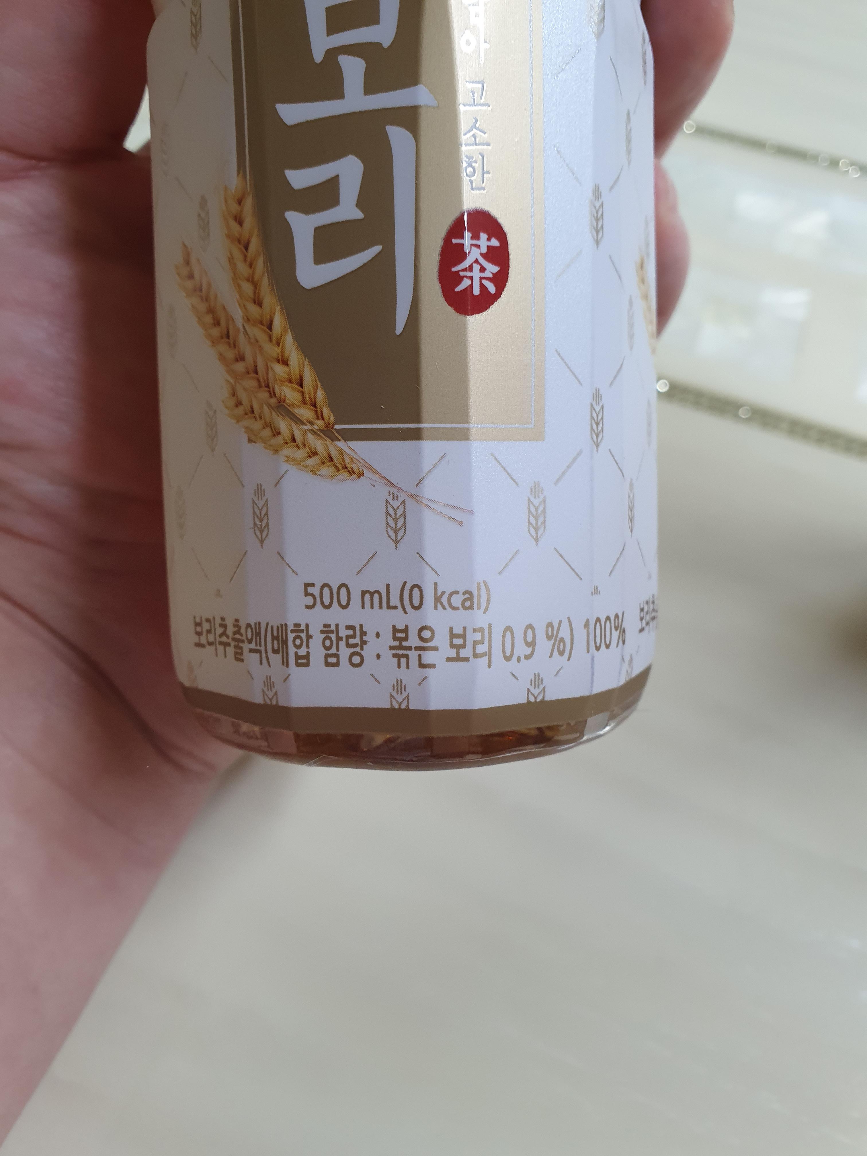 동원식품 순백보리안에 볶은 보리 함량