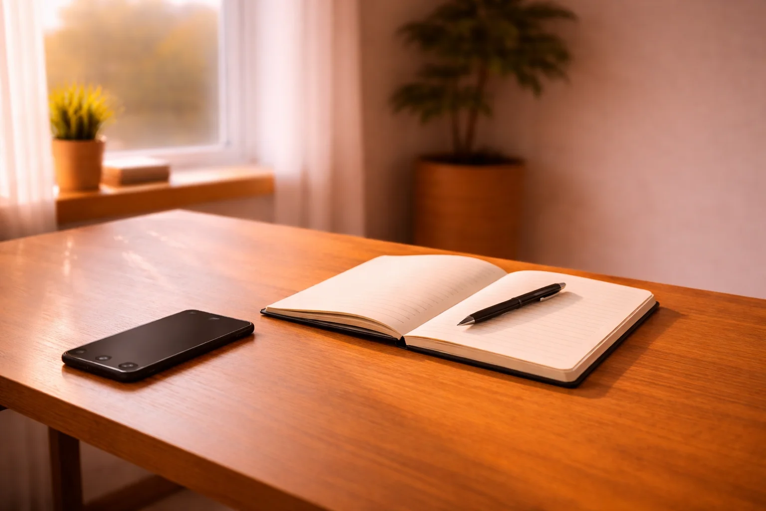 디지털 디톡스 스마트폰 대신 노트 사용 효과