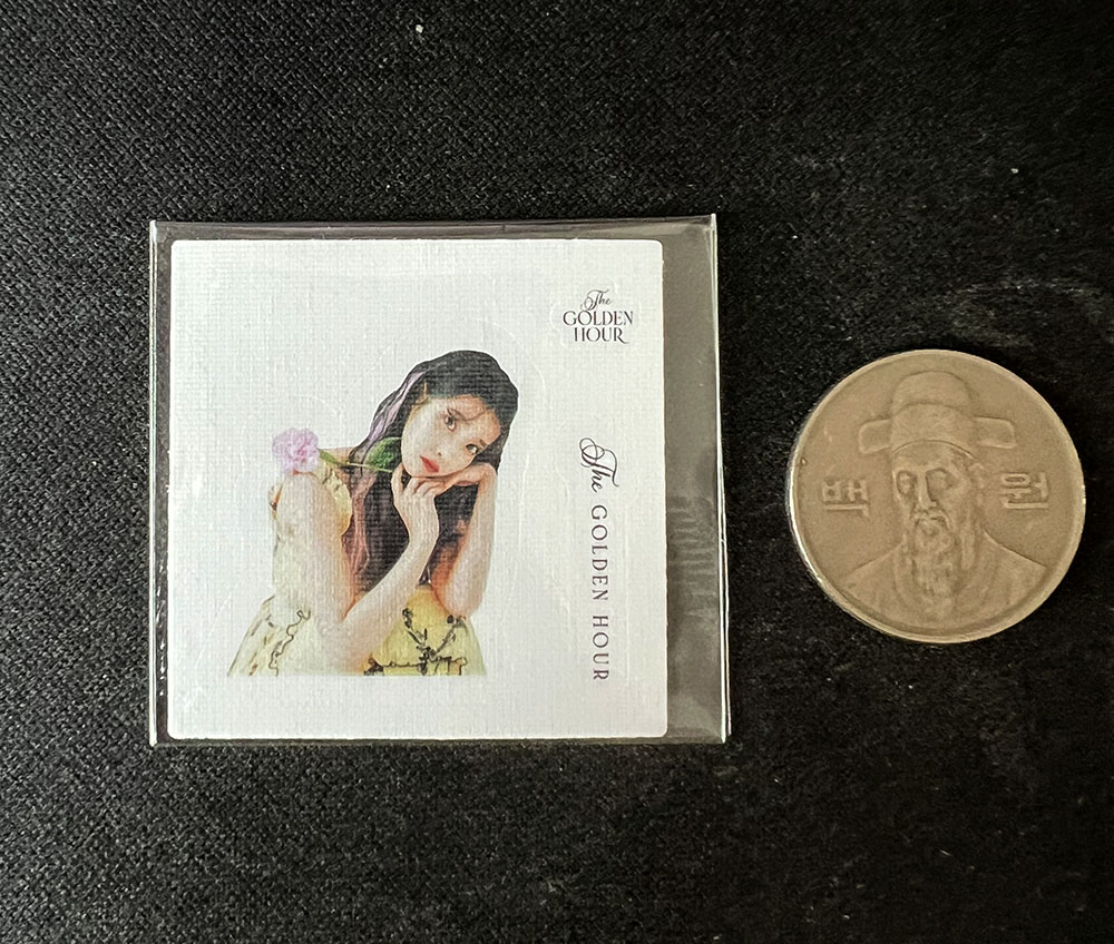 티켓수령 후 받은 띠부씰