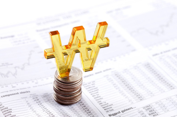 한국 화폐 표시와 서류