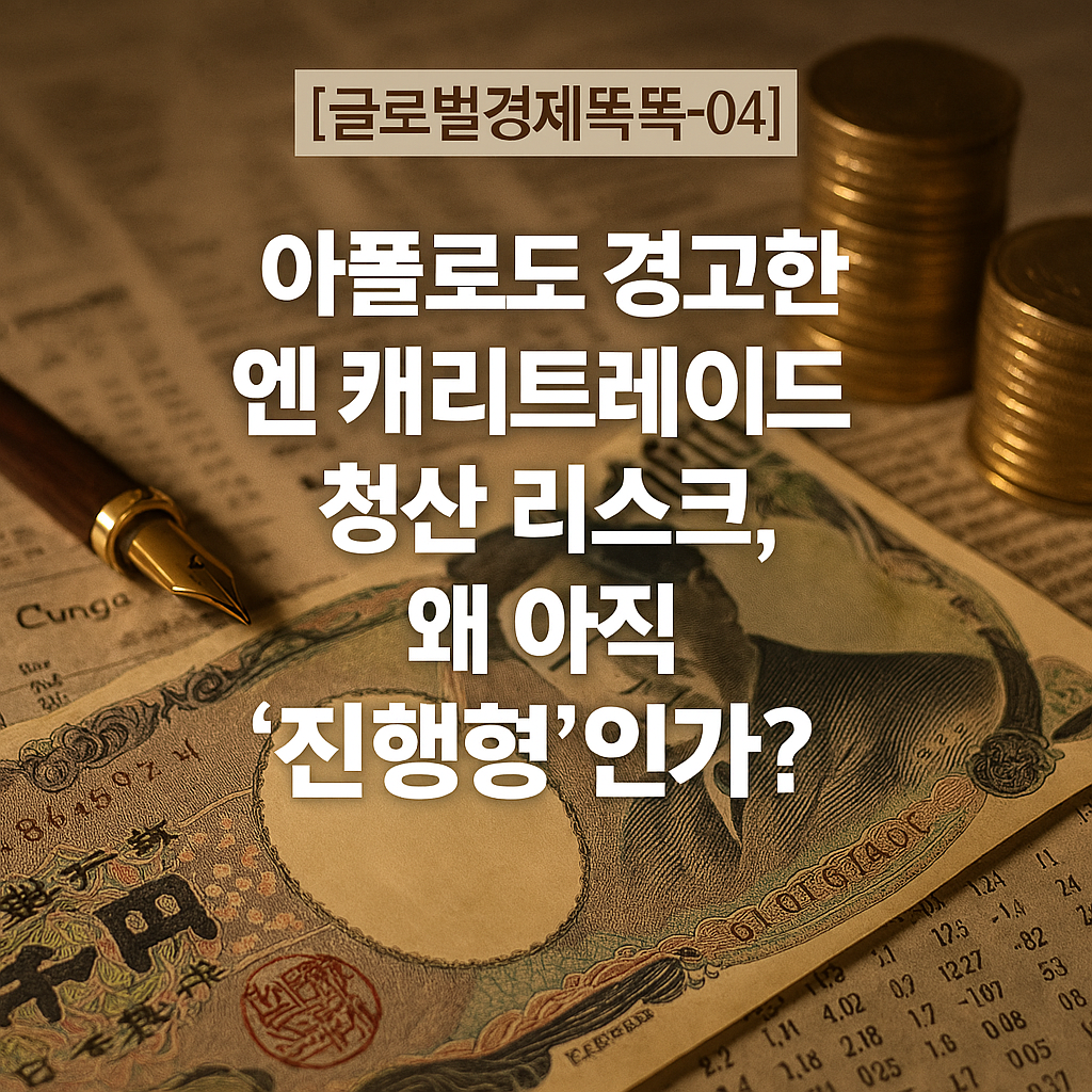 아폴로도 경고한 엔 캐리트레이드 청산 리스크, 왜 아직 ‘진행형’인가? ❘ 글로벌경제똑똑-04