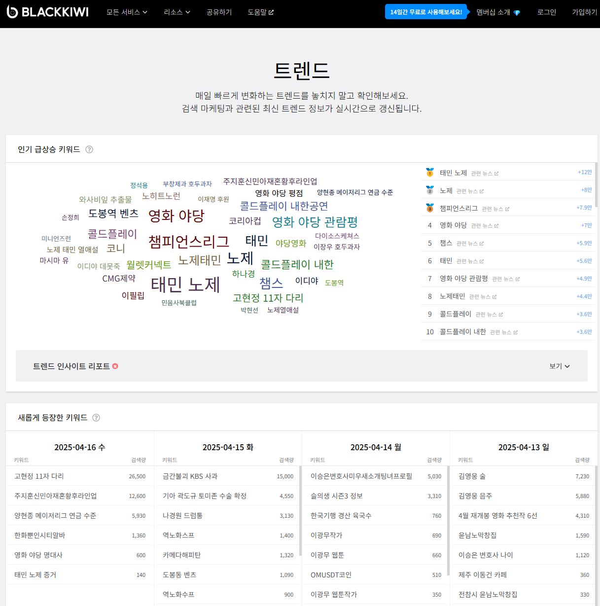 블랙키위