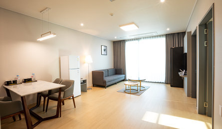 호텔 거실 모습