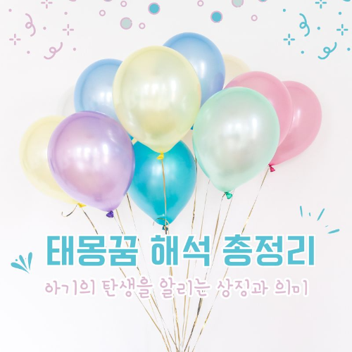 태몽꿈_해석_총정리