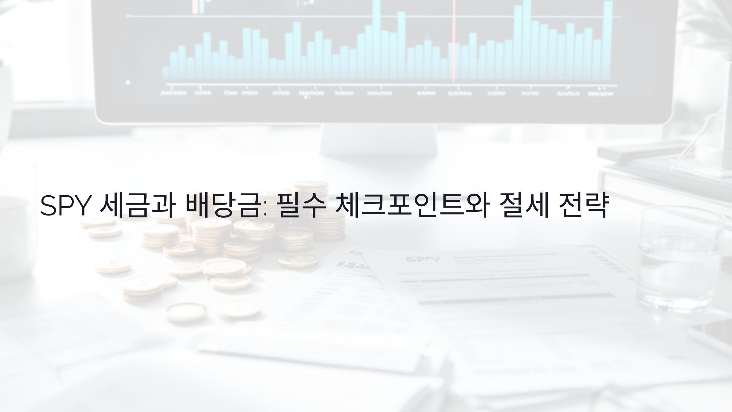 SPY 세금과 배당금: 필수 체크포인트와 절세 전략