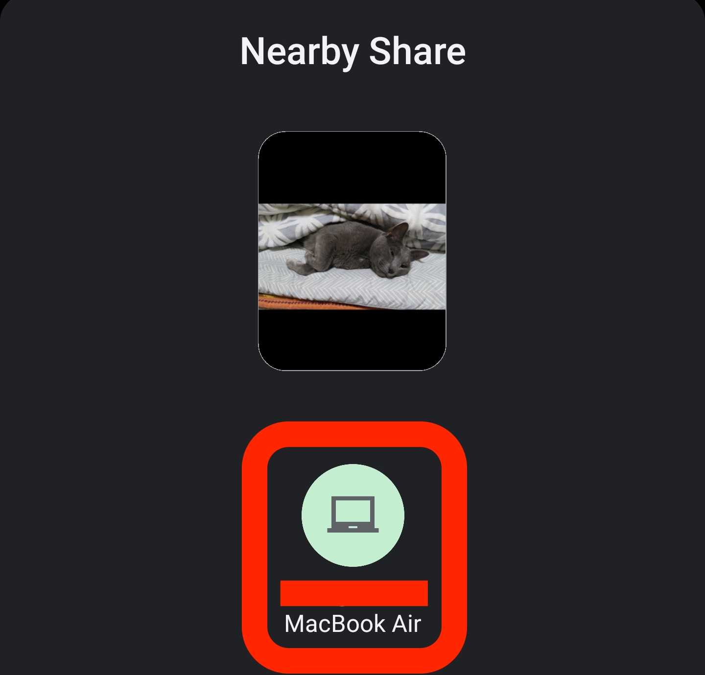 안드로이드 스마트폰에서 맥북으로 파일전송 방법 Nearby Share&#44; NearDrop