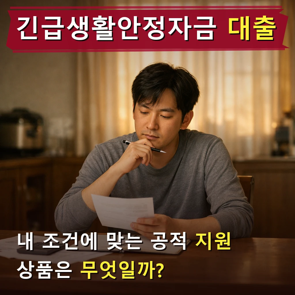 긴급생활안정자금 대출