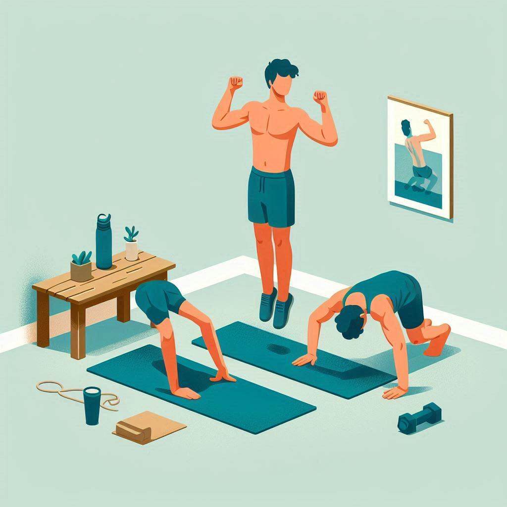 집에서 할 수 있는 간단한 운동 루틴 