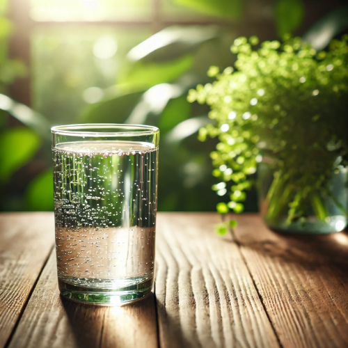 미세플라스틱 오염 없는 물 글의 썸네일 - 깨끗한 물이 담긴 유리컵이 있는 이미지
