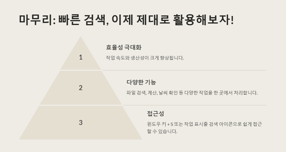 윈도우11에서 빠른 검색 기능 활용하는 방법