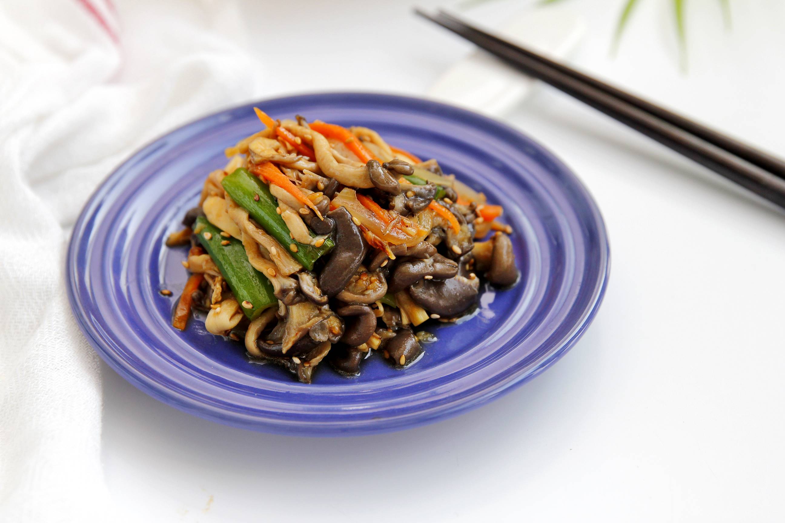 느타리버섯볶음