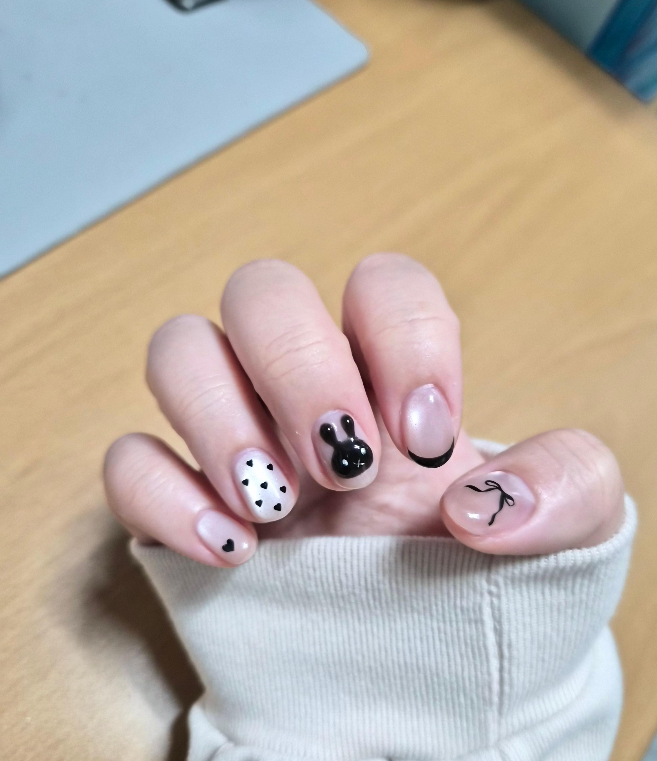 개금-원네일-토끼네일-오른손