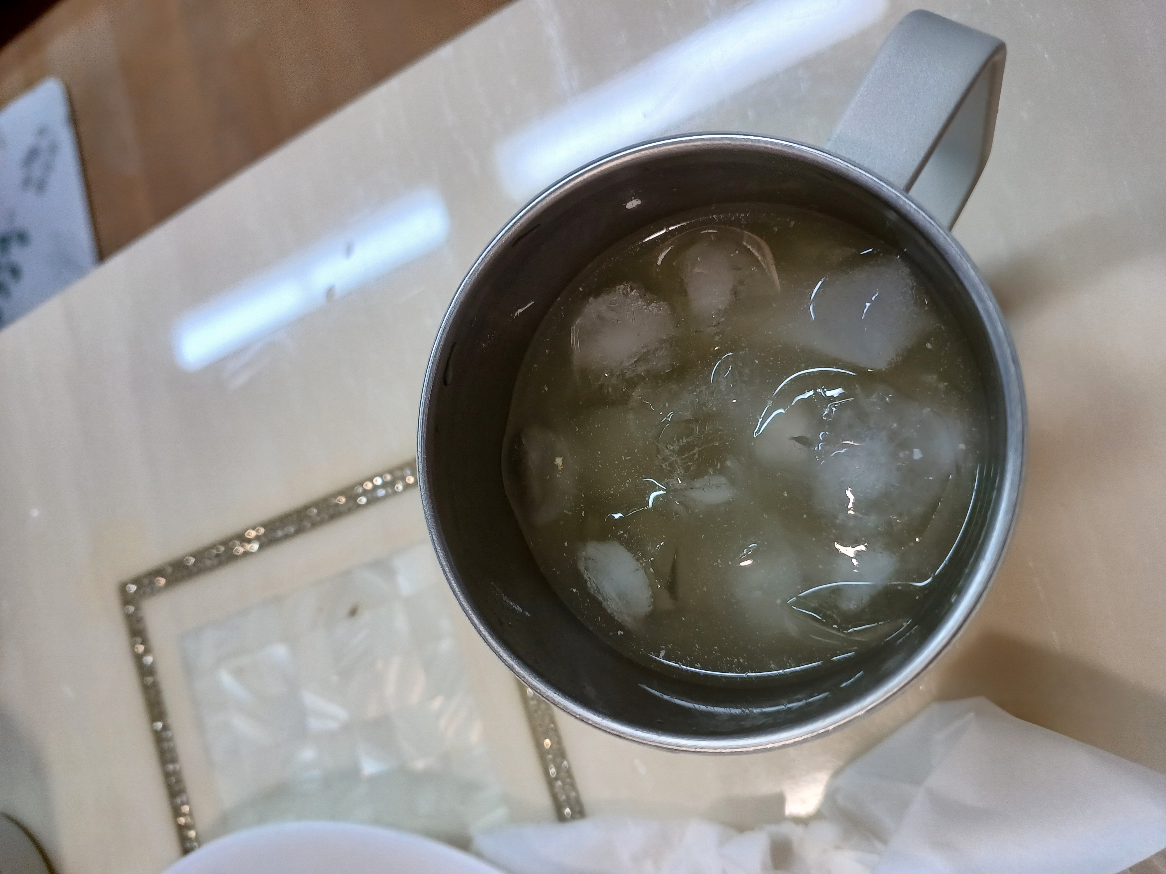 지장수 옥수수 생막걸리 비쥬얼