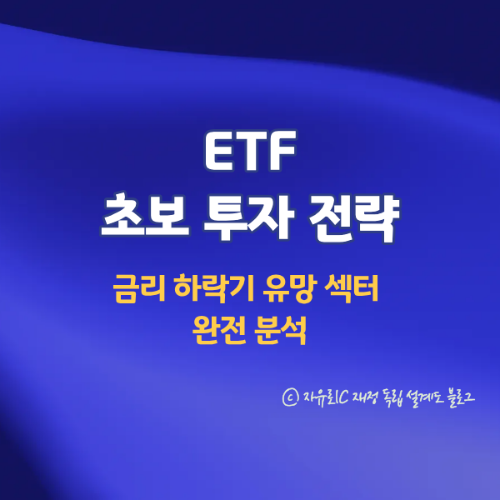 금리 하락기, ETF 초보 투자 전략