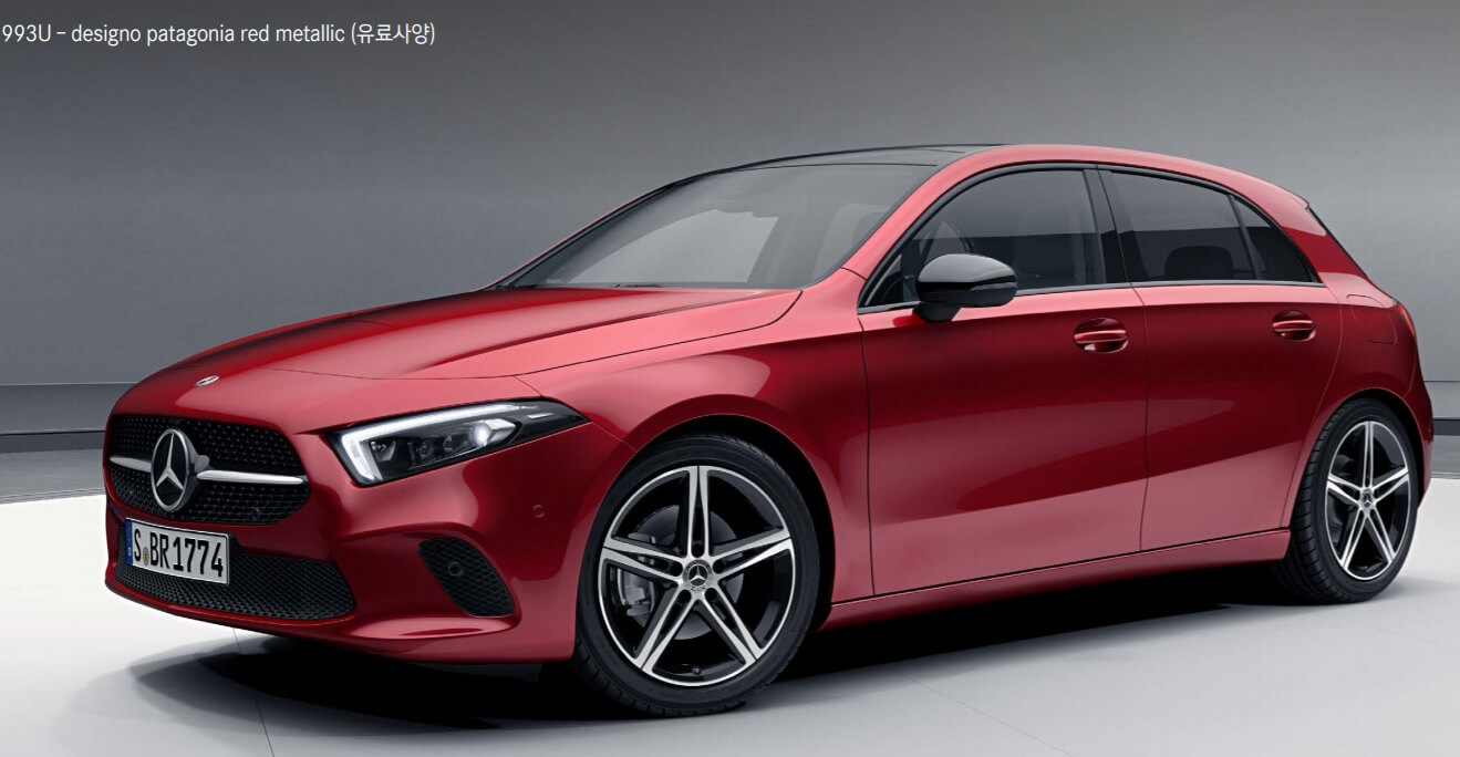 Designo patagonia red metallic(색상 코드 : 993)