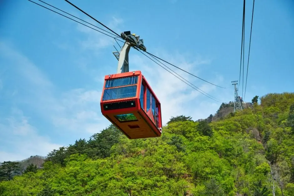 화천 백암산 케이블카