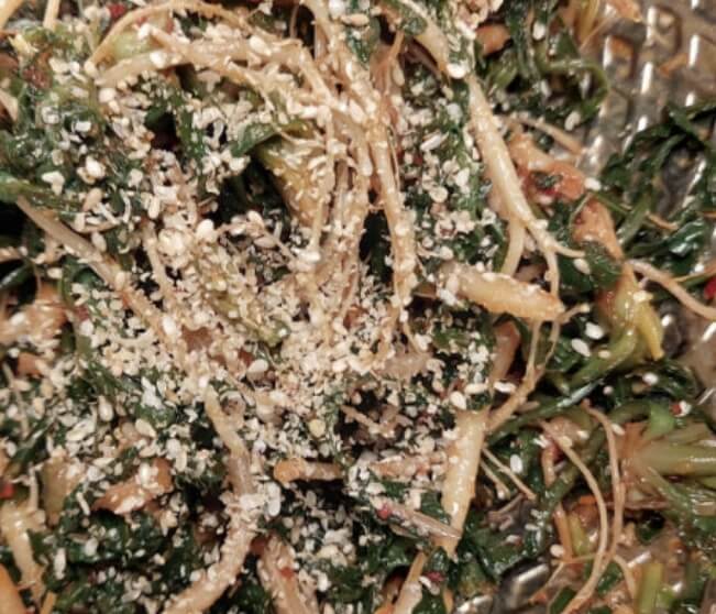 냉이무침 황금레시피