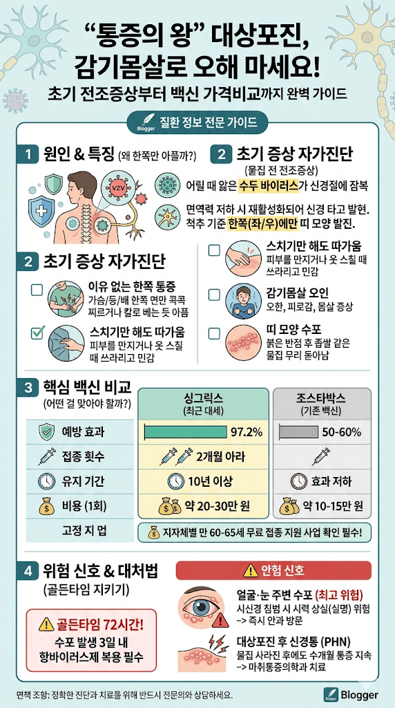 대상포진 원인과 관리법