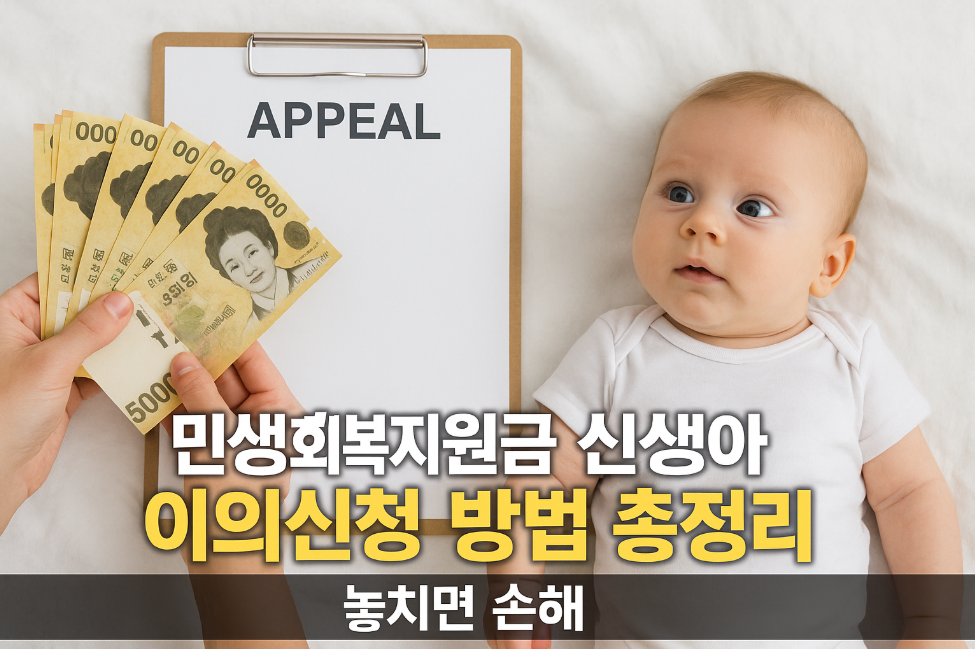 민생회복지원금 신생아 이의신청 방법 총정리