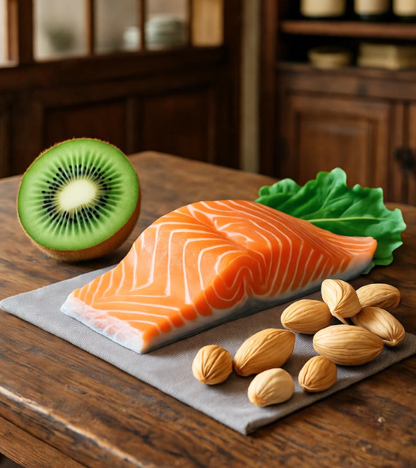 면역력 강화에 좋은 식품 관련 사진