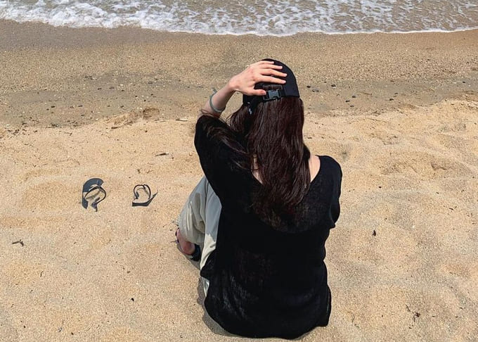 배우 정인선 사복